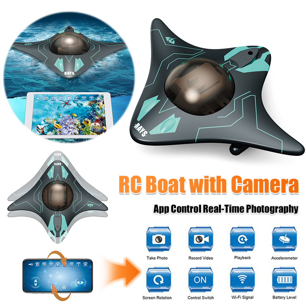 RC Boat with Camera App Contro – Drone Camera Waterproof recenzja i cena