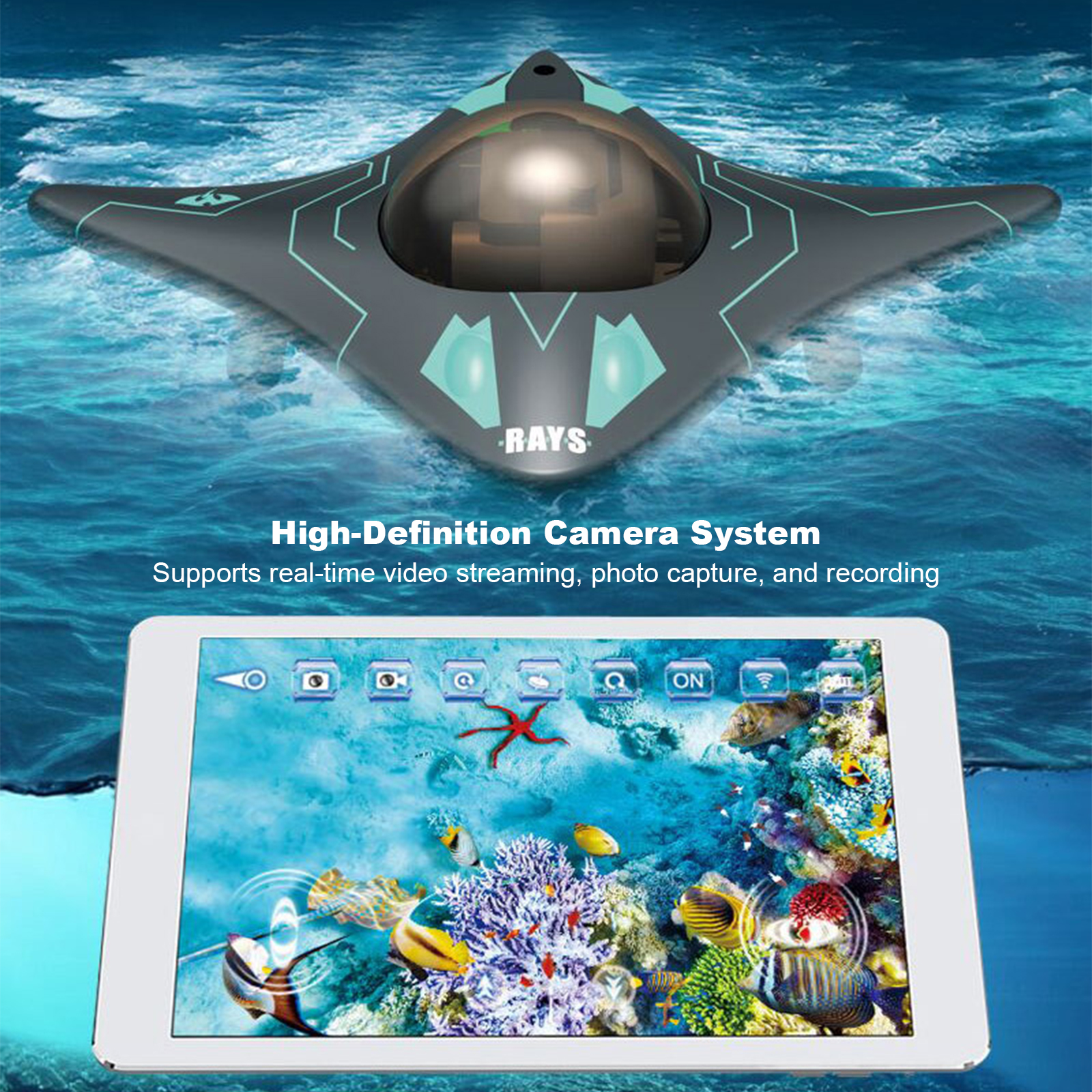 RC Boat with Camera App Contro – Drone Camera Waterproof recenzja i cena