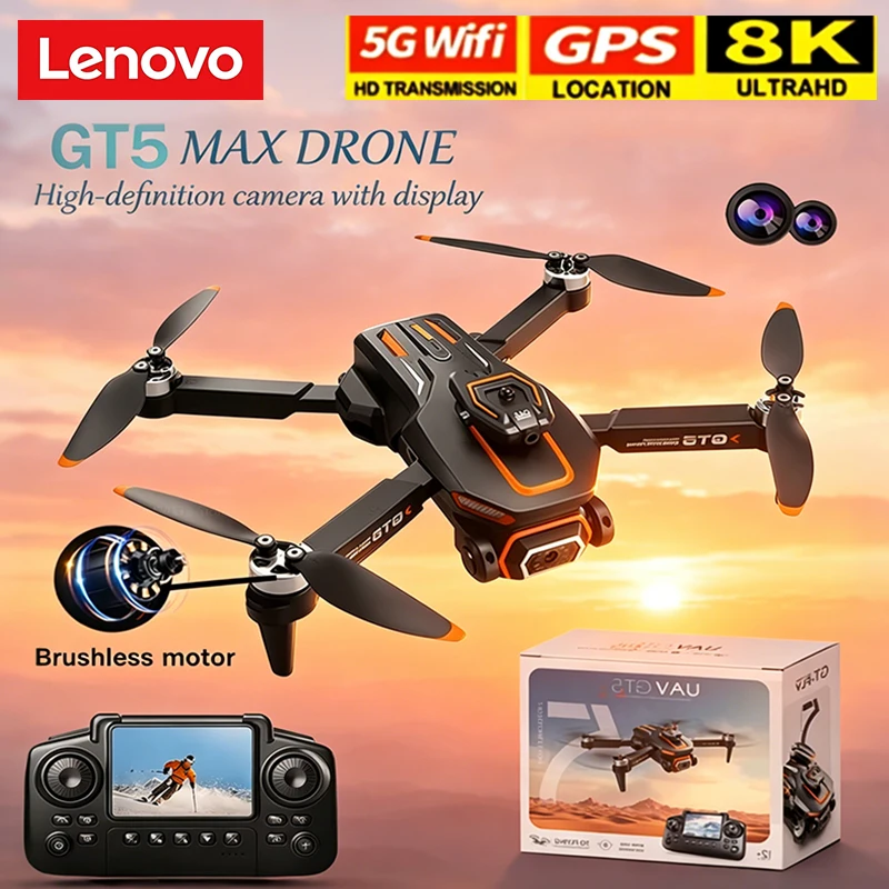 Lenovo GT5 8K HD Optical Flow  – Drone Camera Wide Angle recenzja i cena