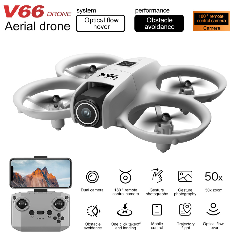 New V66 Mini Drone HD Camera 4 – Drone Camera 4K recenzja i cena