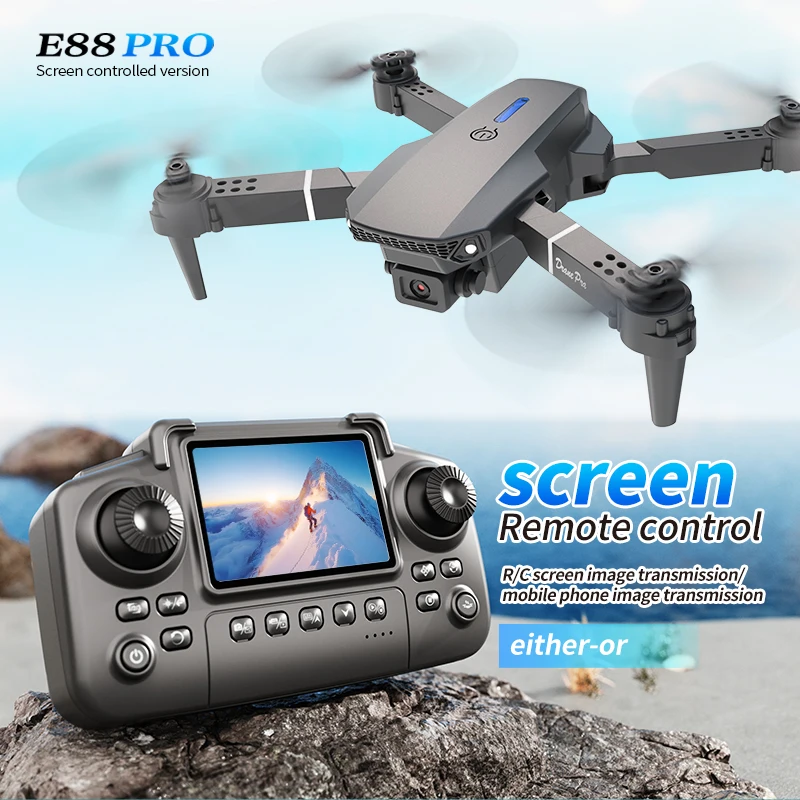 Professional E88 PRO Drone wit – Drone Camera Professional recenzja i cena