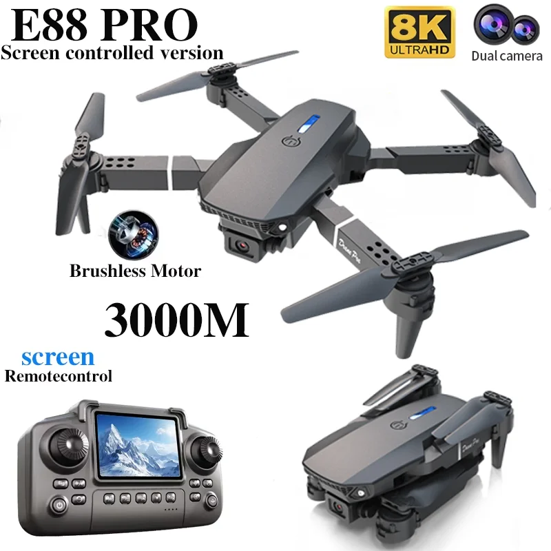 Professional E88 PRO Drone wit – Drone Camera Professional recenzja i cena