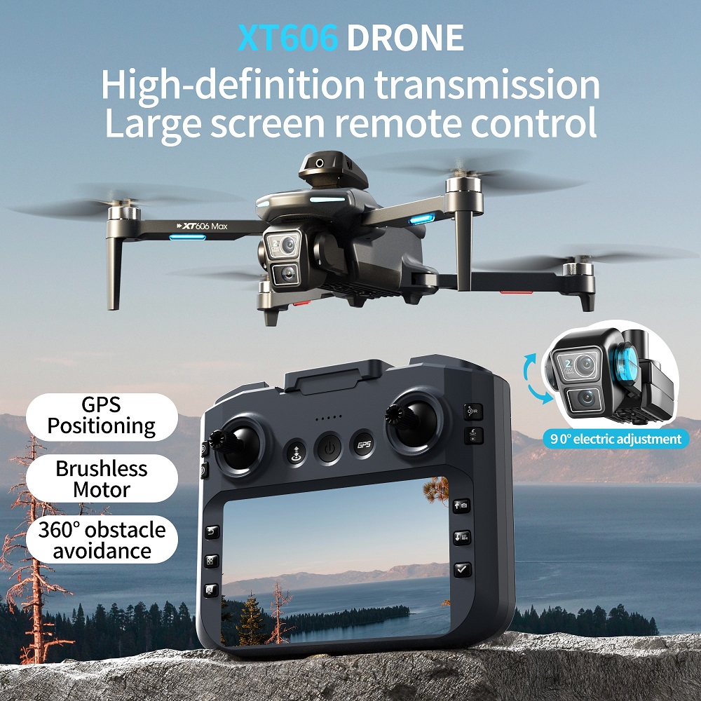 XT606 MAX 3 battery Drone 4k 8 – Drone Camera Thermal recenzja i cena