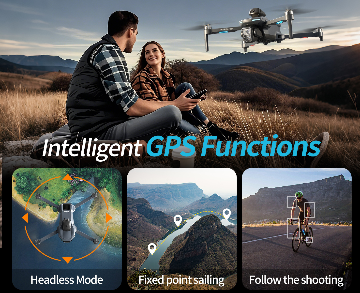 XT606 MAX 3 battery Drone 4k 8 – Drone Camera Thermal recenzja i cena