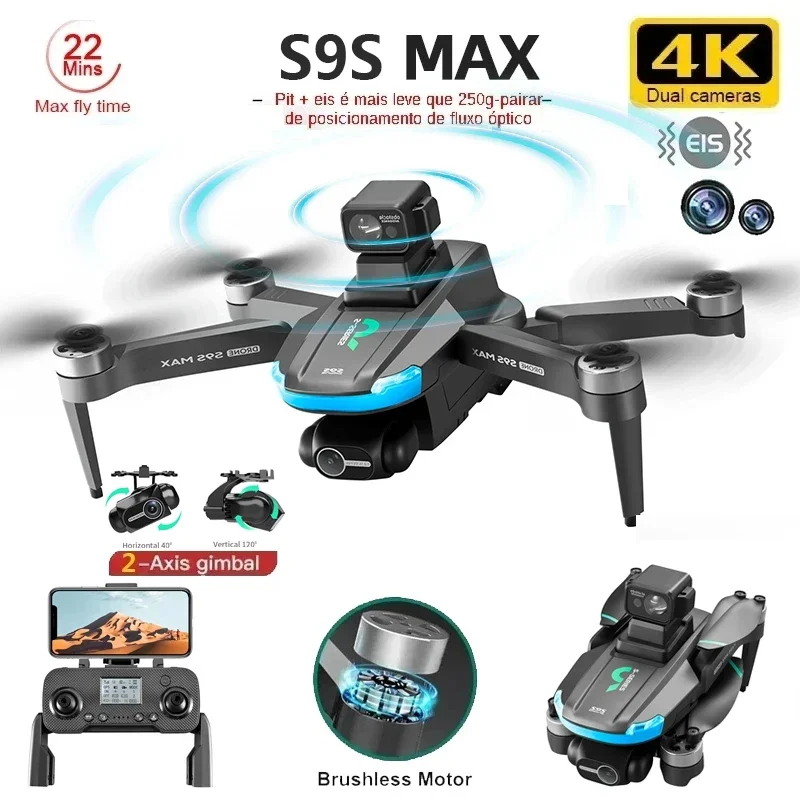 NEW S9S MAX MINI Drone 4K 2-Ax – Drone Camera 4K recenzja i cena