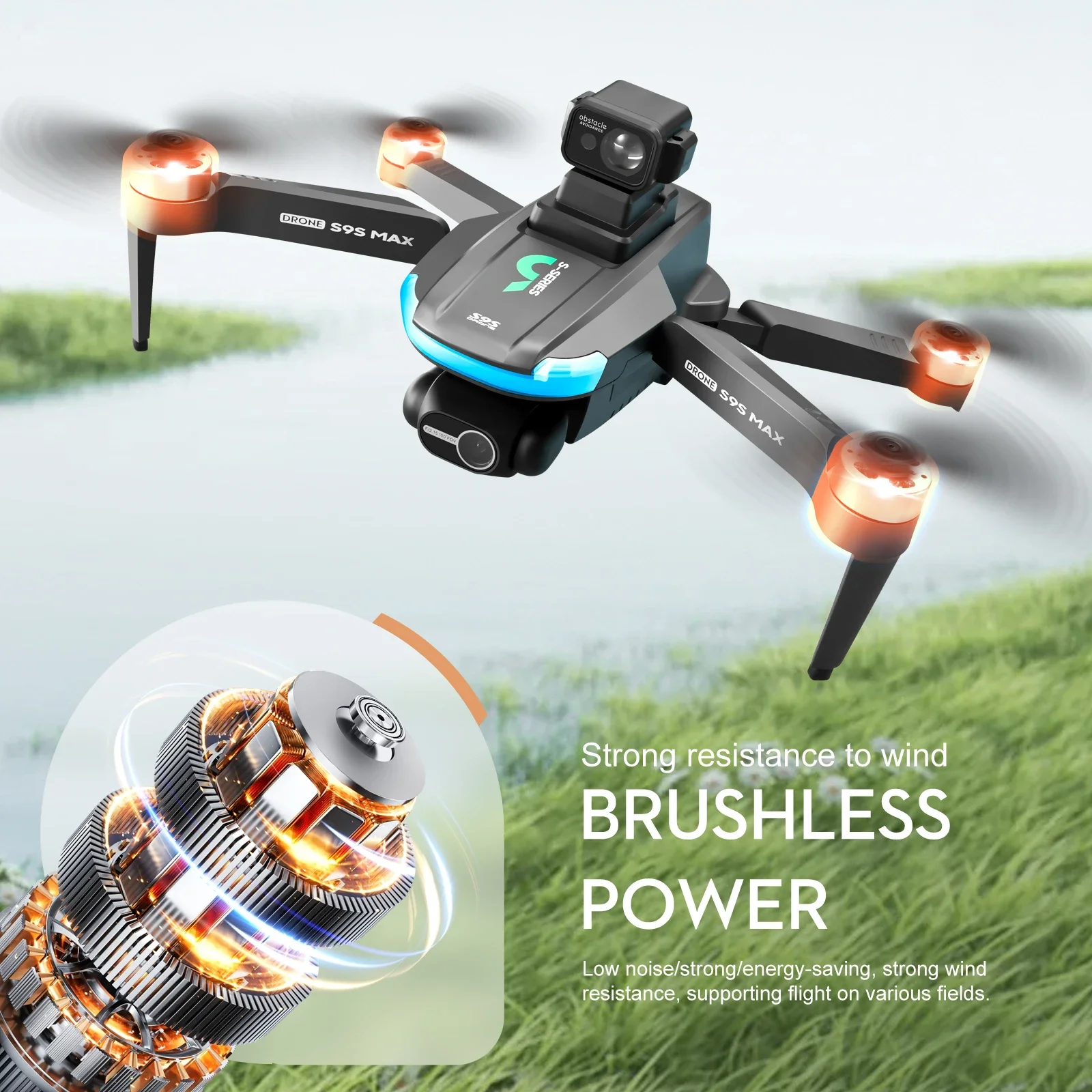 NEW S9S MAX MINI Drone 4K 2-Ax – Drone Camera 4K recenzja i cena