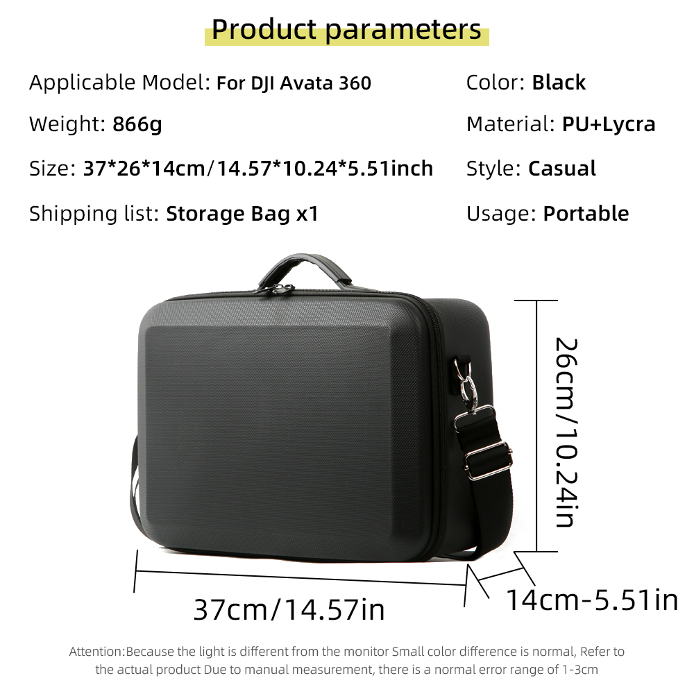 For DJI Avata 360 Storage Bag  – Drone Camera Case recenzja i cena