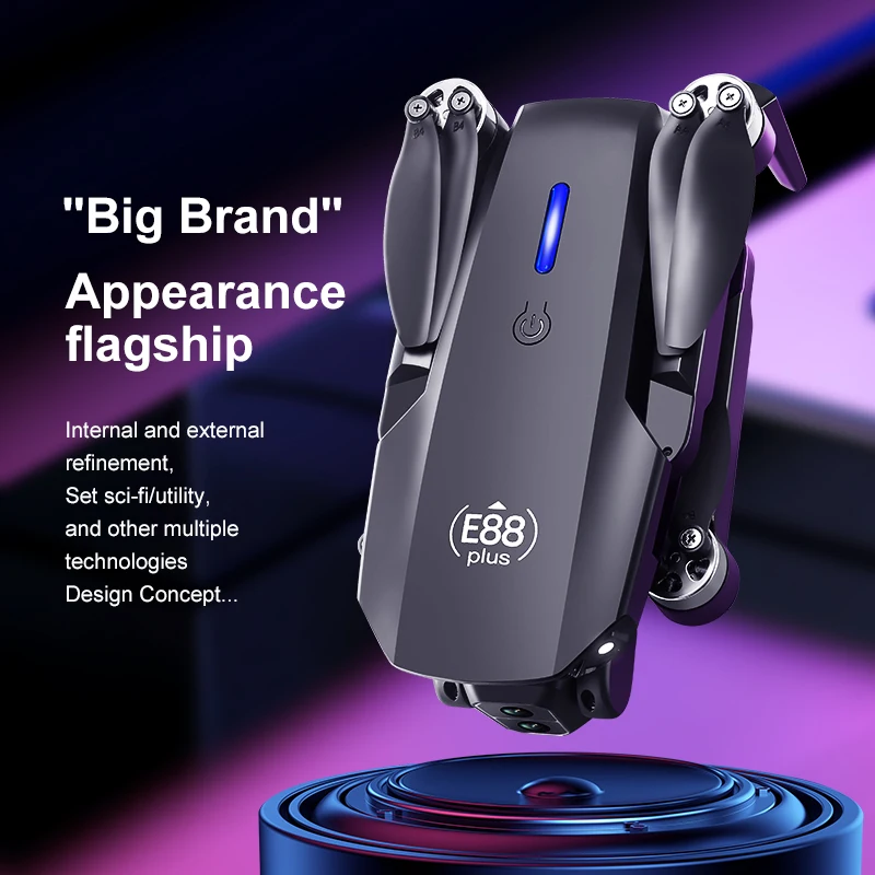 New E88 Plus Quadcopter Drone: – Drone Camera 4K recenzja i cena