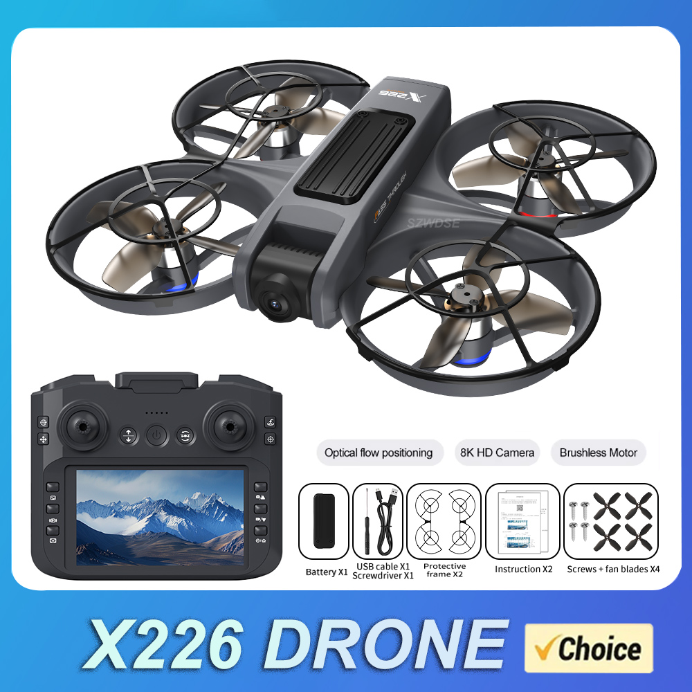 NEW X226 RC Drone 2.4G 5G WIFI – Drone Camera 4K recenzja i cena