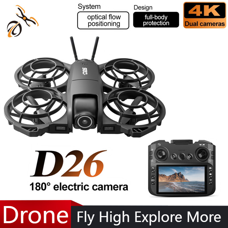 D26 Drone 4K Aerial HD 180° Ca – Drone Camera With Gimbal recenzja i cena