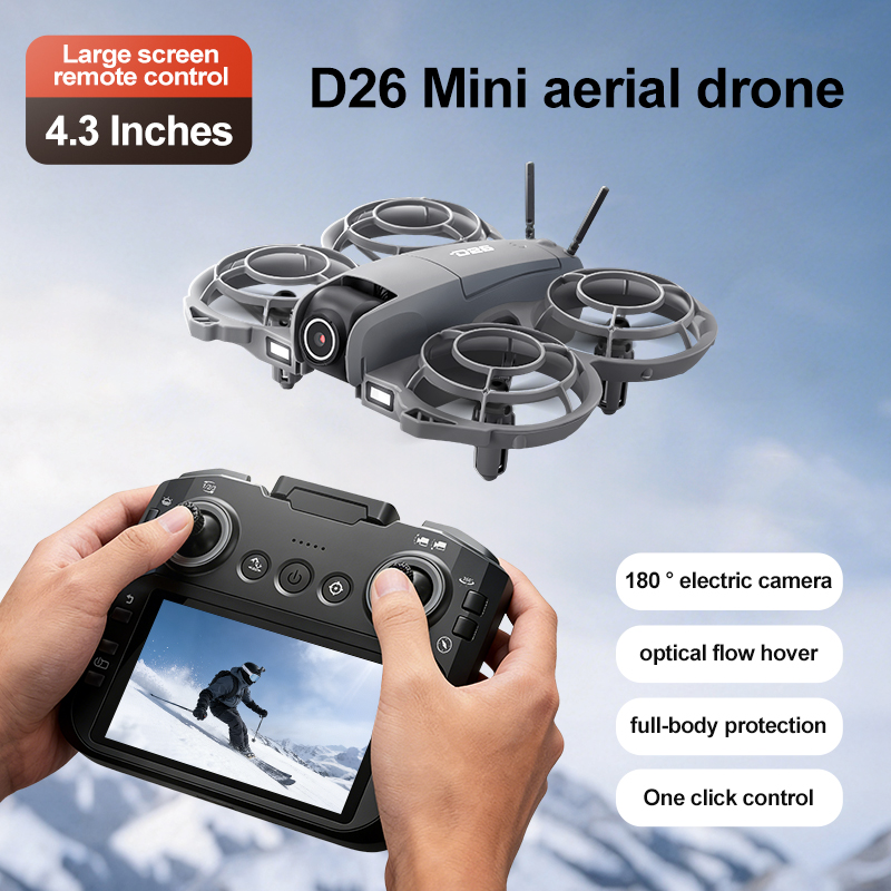 D26 Drone 4K Aerial HD 180° Ca – Drone Camera With Gimbal recenzja i cena