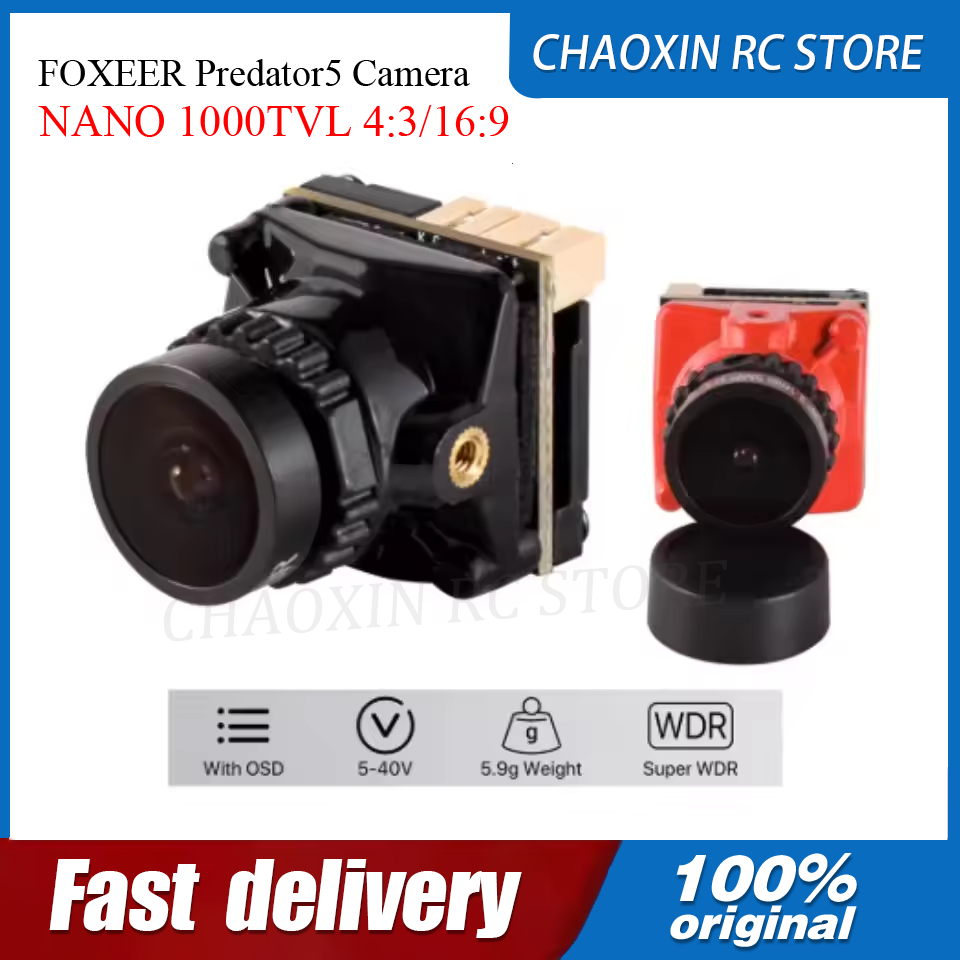 FOXEER Predator5 Camera NANO 1 – Drone Camera Lens recenzja i cena