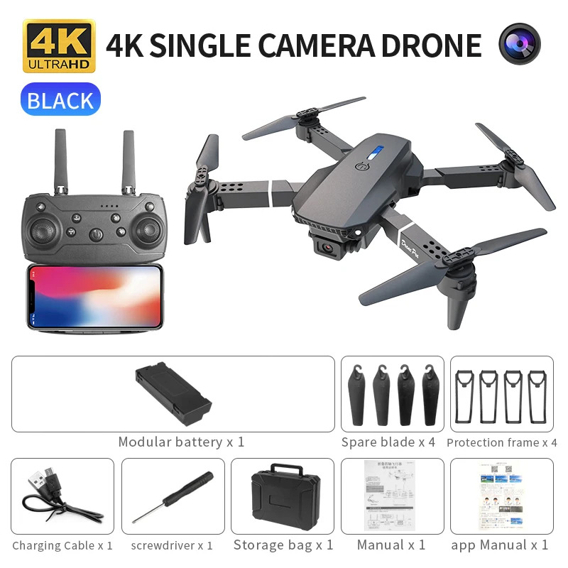 E88 ProIntelligent Folding Dro – Drone Camera 4K recenzja i cena