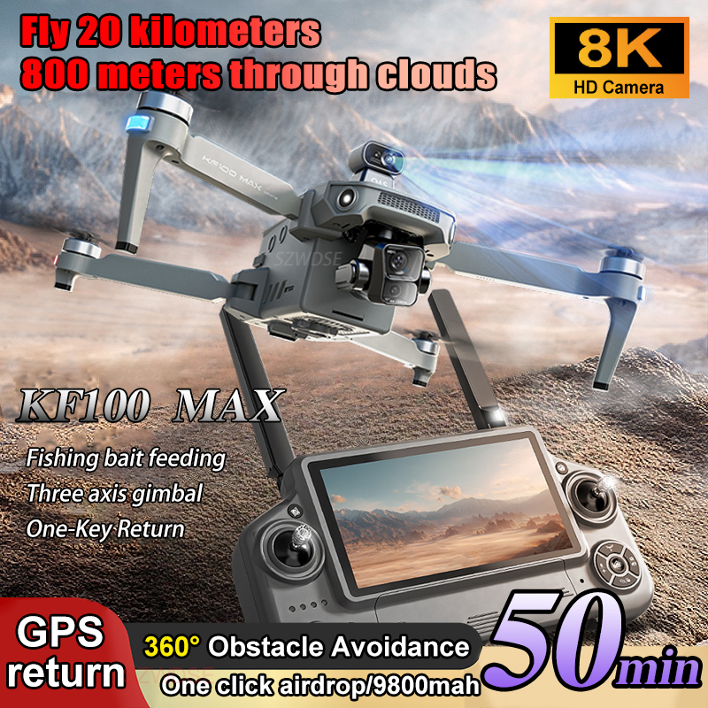 SJRC KF100 MAX 8K UHD Photo HD – Drone Camera Professional recenzja i cena