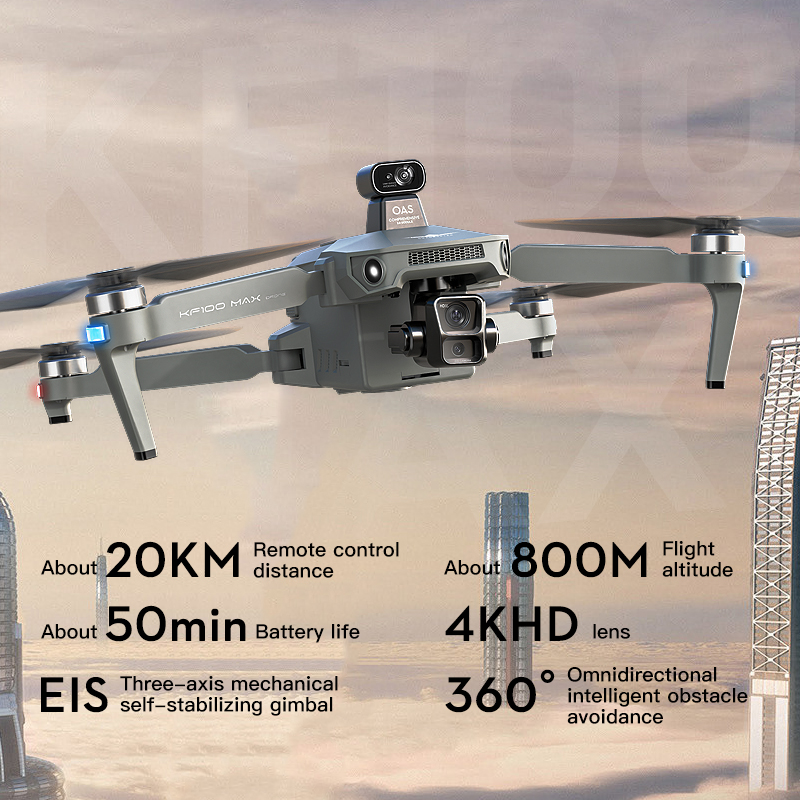 SJRC KF100 MAX 8K UHD Photo HD – Drone Camera Professional recenzja i cena