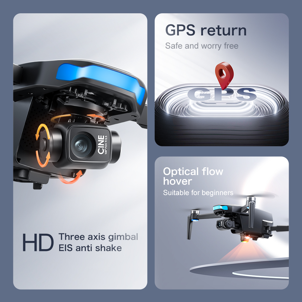 Lenovo S-X1 GPS Drone 8K HD pr – Drone Camera Thermal recenzja i cena
