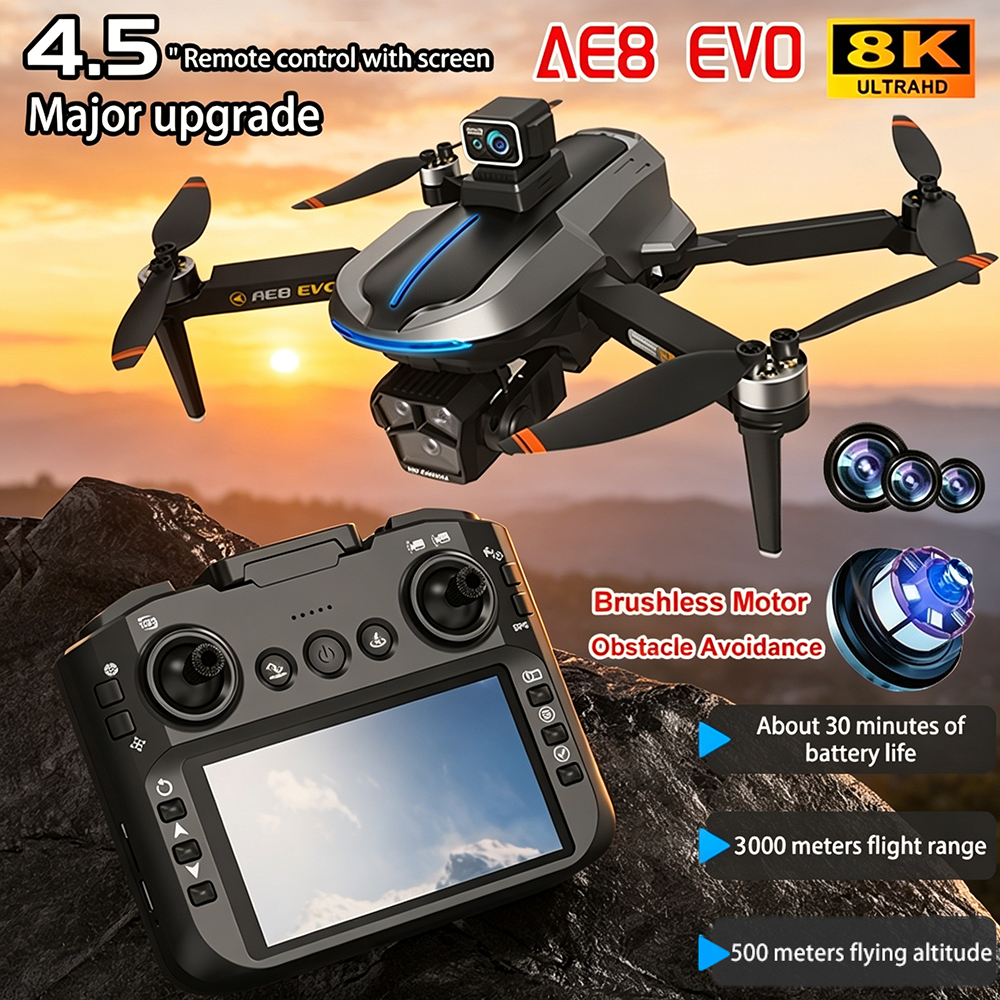 AE8 EVO Drone 4K Professional  – Drone Camera Night Vision recenzja i cena