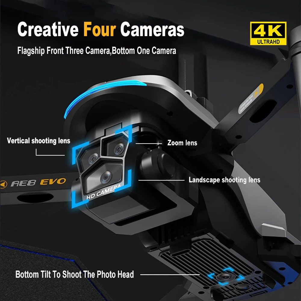 AE8 EVO Drone 4K Professional  – Drone Camera Night Vision recenzja i cena