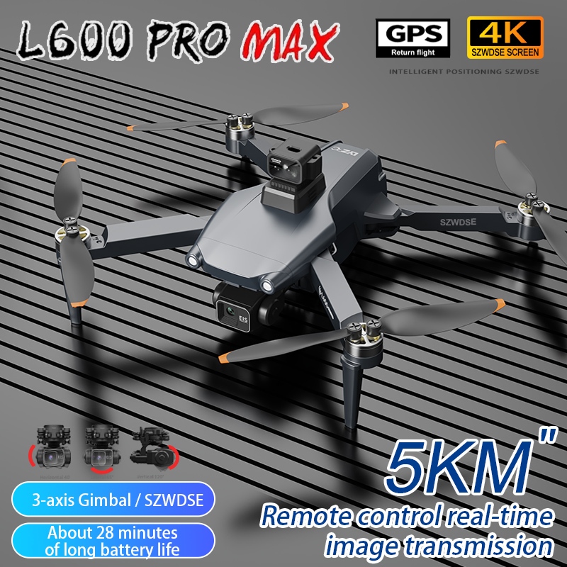 L600 Pro MAX /L600 PRO Drone 4 – Drone Camera With Gimbal recenzja i cena