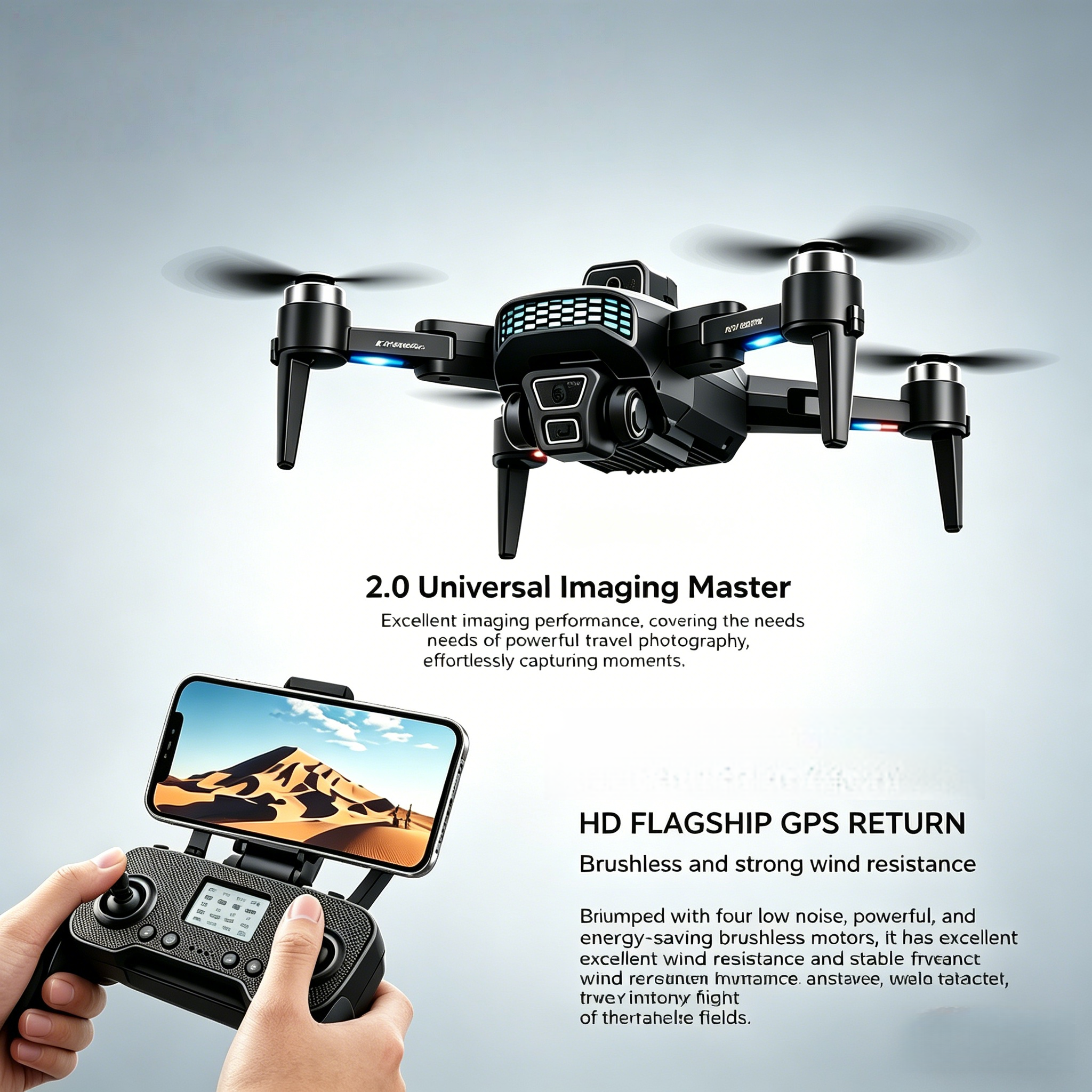 Lenovo XT505 8K GPS Profession – Drone Camera Wide Angle recenzja i cena