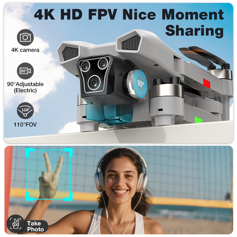 NEW Hot L017 Pro Drone Brushle – Drone Camera Hd recenzja i cena