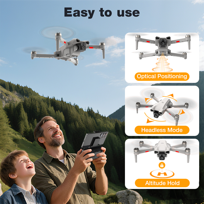 NEW Hot L017 Pro Drone Brushle – Drone Camera Hd recenzja i cena