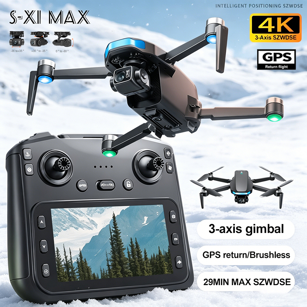 New S-X1 MAX Drone GPS 8K Prof – Drone Camera Professional recenzja i cena