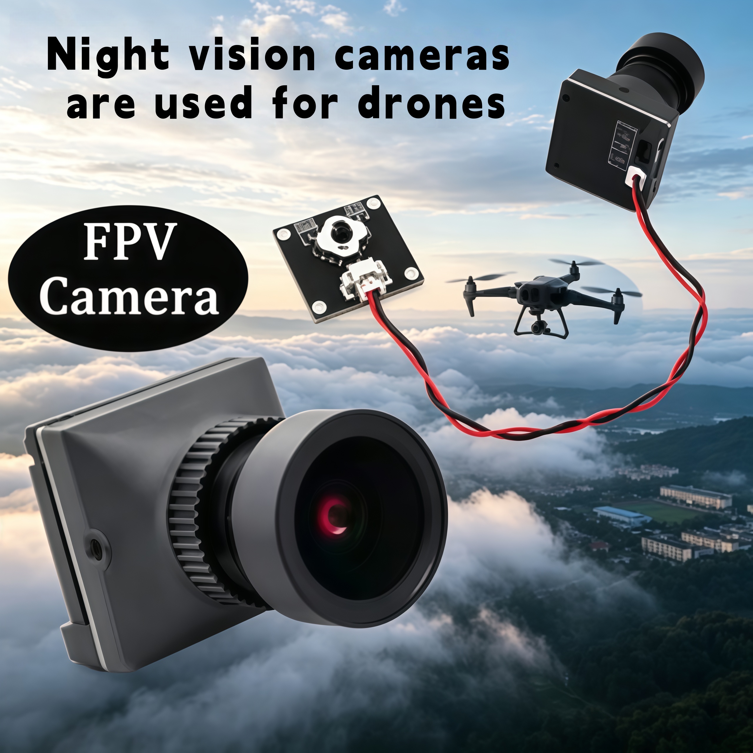 1500TVL HD CADDX Snail FPV Cam – Drone Camera Hd recenzja i cena