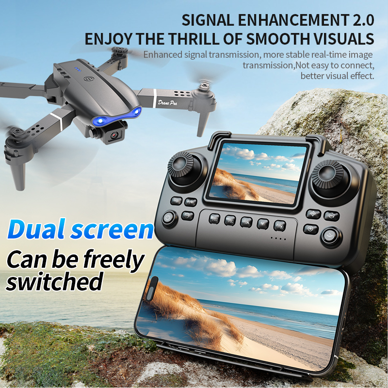 E99 PRO Drone Screen Control A – Drone Camera Hd recenzja i cena